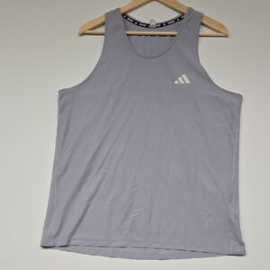 Men's Adidas Gray Running Tank Top